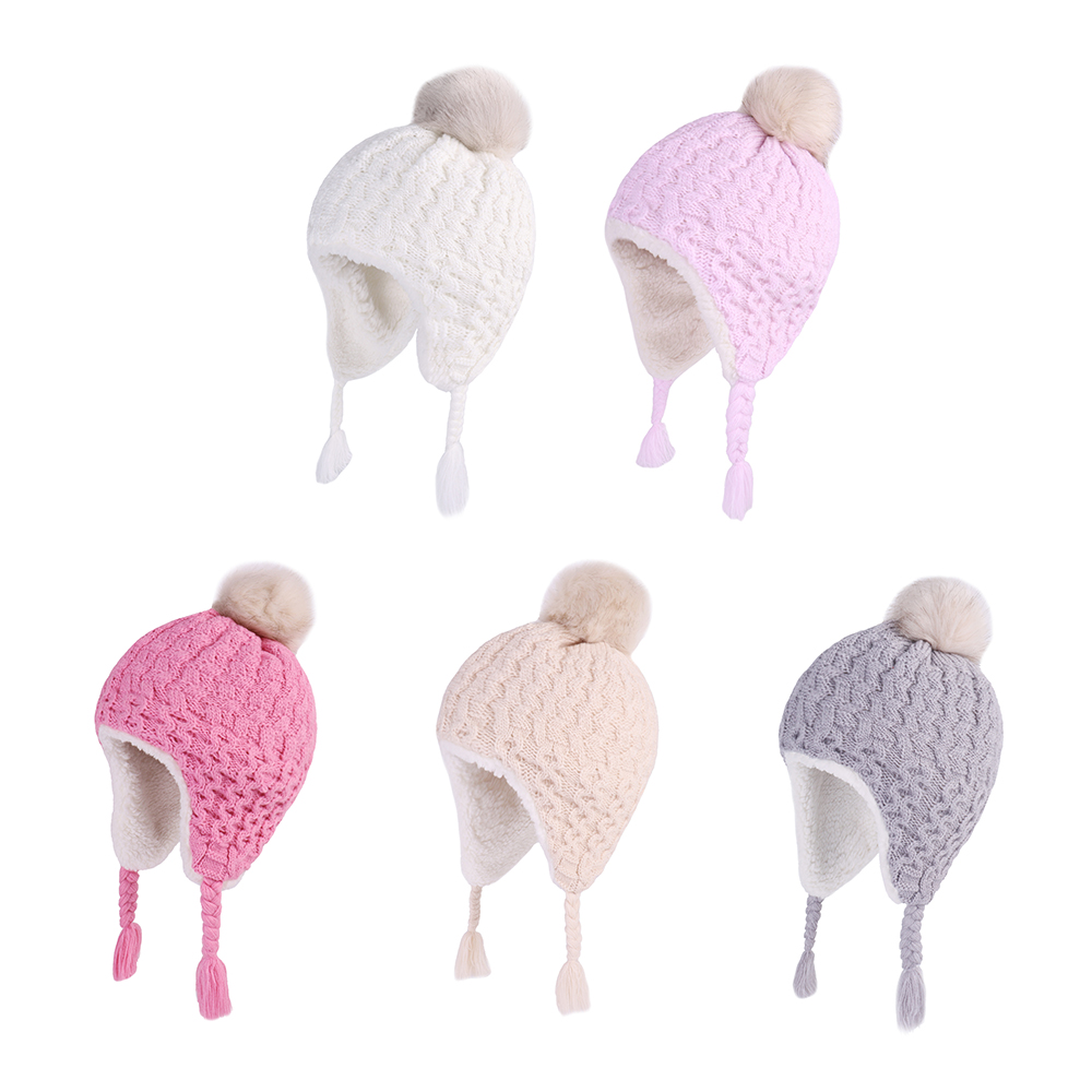 Baby Winter Knit Earflap Hats  – Trapper Hat Ear Flap recenzja i cena
