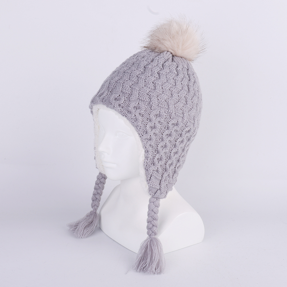 Baby Winter Knit Earflap Hats  – Trapper Hat Ear Flap recenzja i cena