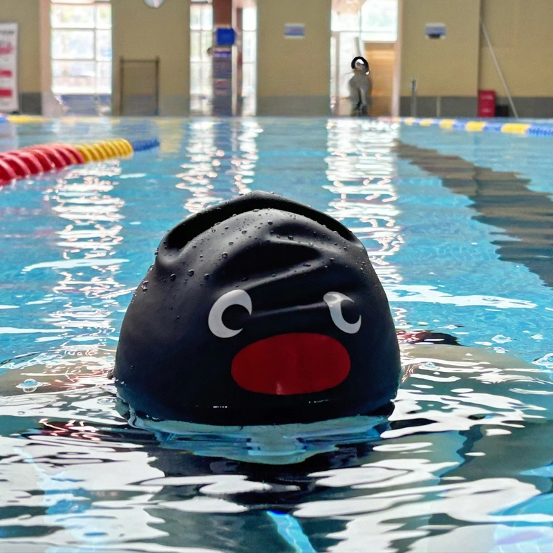 Funny Penguin Swim Cap for Adu – Swim Hat Silicone recenzja i cena