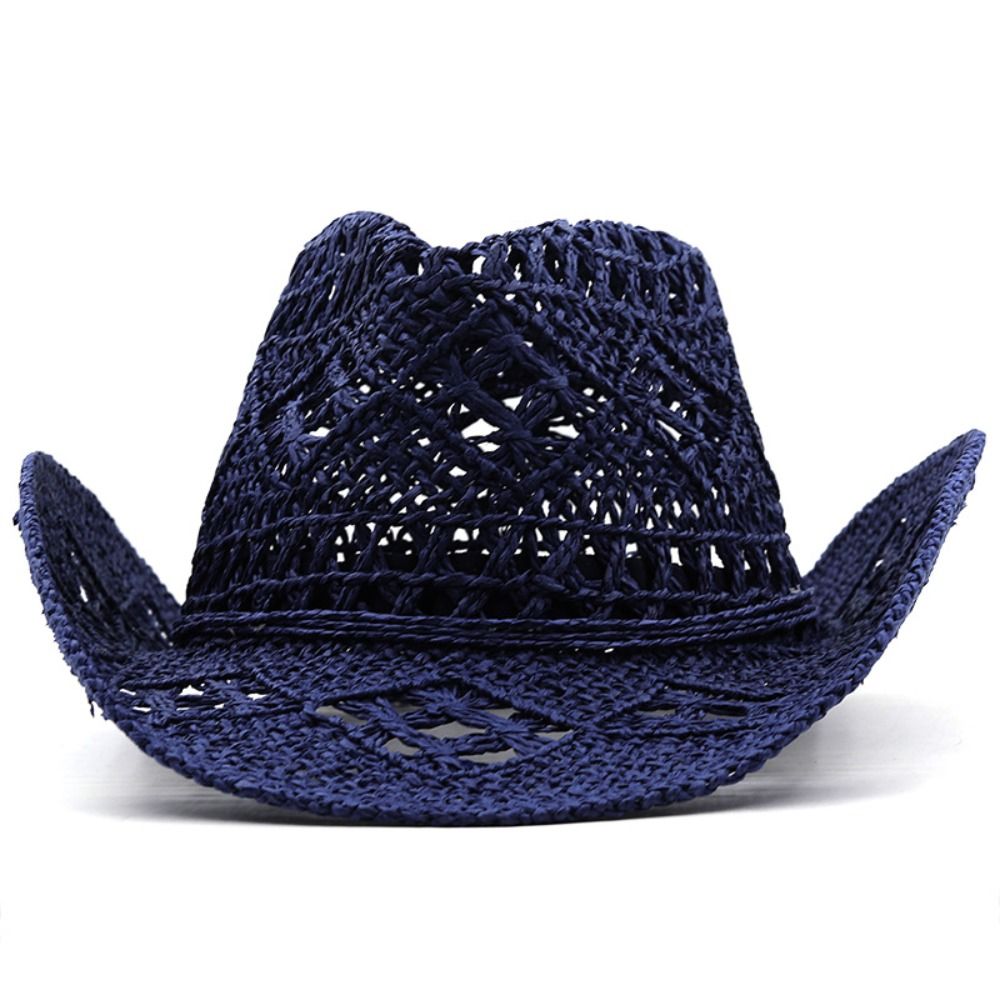 Vintage Wide Brim Hollow Straw – Cowboy Hat Straw recenzja i cena