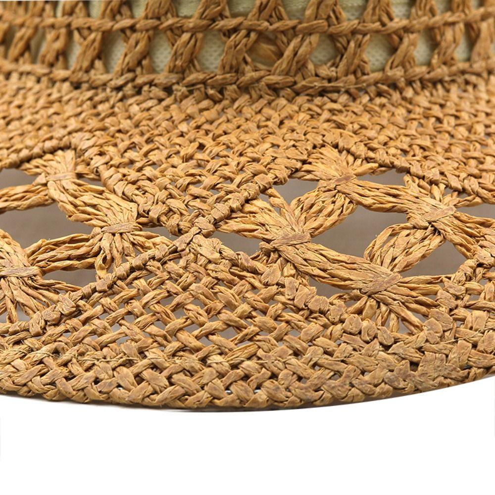 Vintage Wide Brim Hollow Straw – Cowboy Hat Straw recenzja i cena