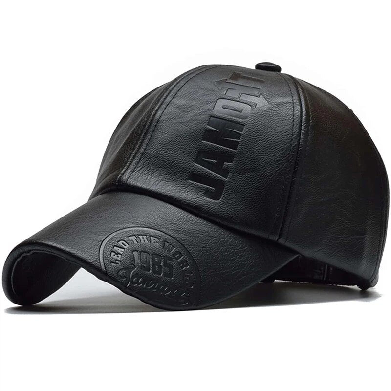 Unisex 1985 Imprinting Leather – Baseball Cap Structured recenzja i cena