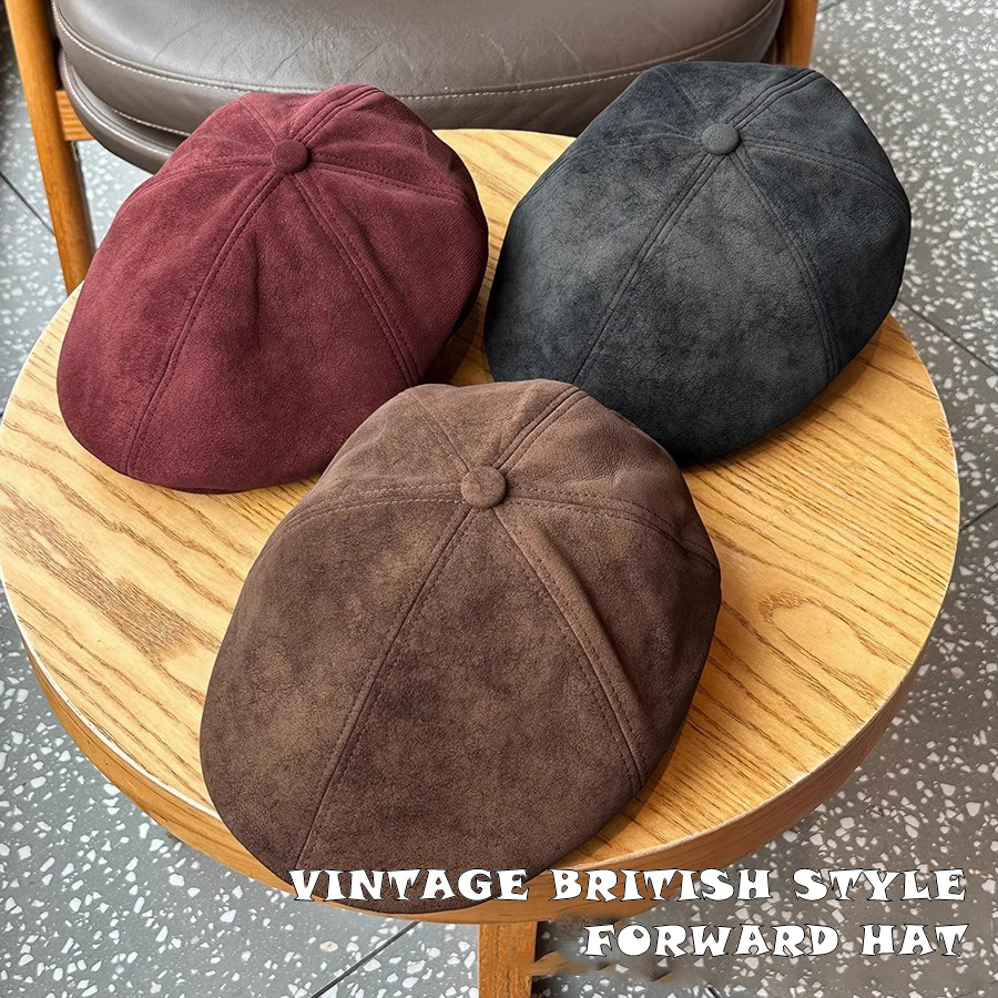 Vintage Suede Newsboy Cap Men  – Newsboy Cap Ivy recenzja i cena