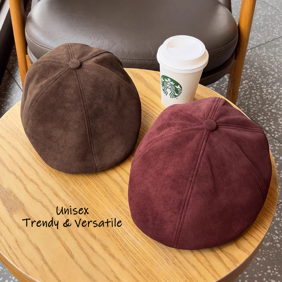 Vintage Suede Newsboy Cap Men  – Newsboy Cap Ivy recenzja i cena