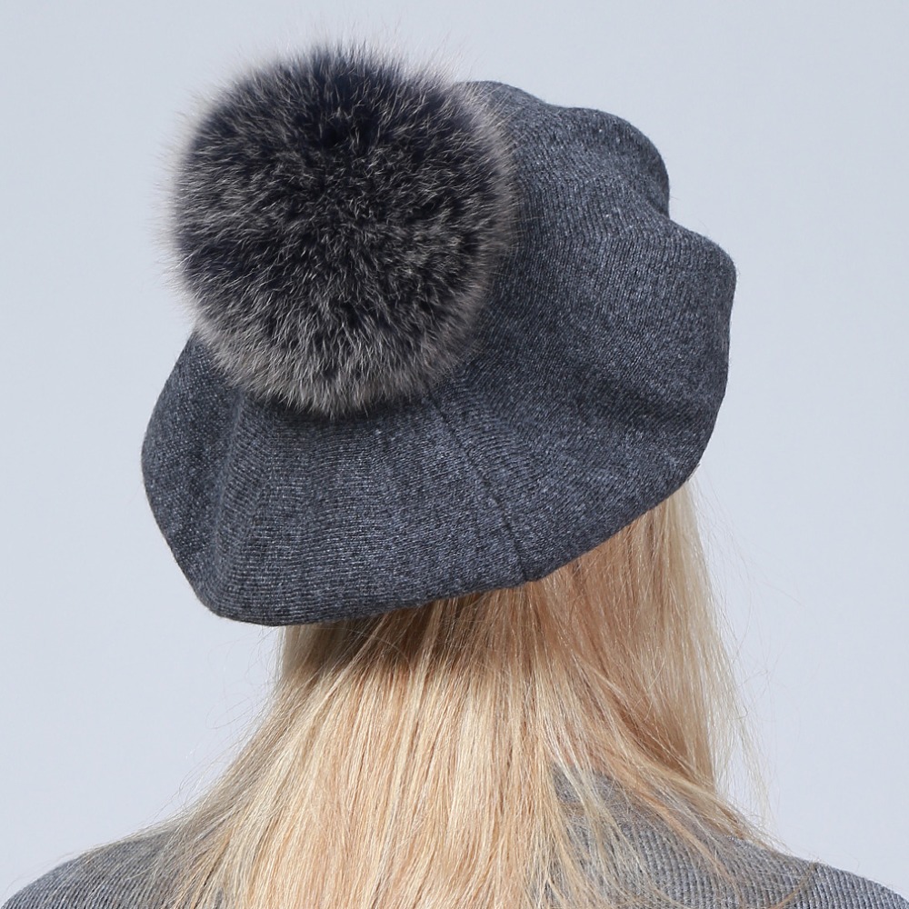 Geebro Women's Beret Hat Winte – Beret French Wool recenzja i cena