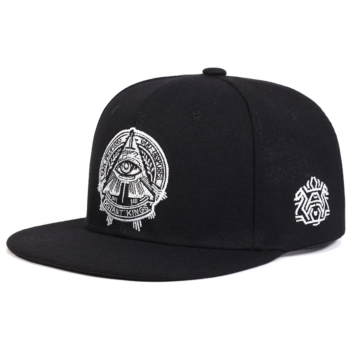 Unisex All-Seeing Eye Embroide – Snapback Hat Flat recenzja i cena