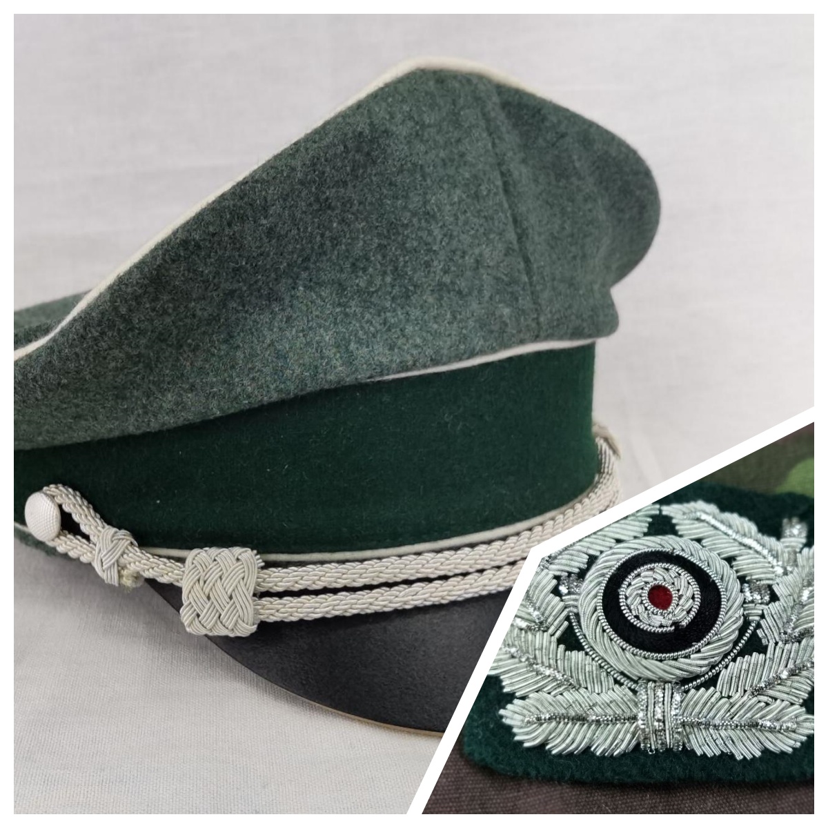 E.M.D  .WW2 E.M.D Combat hat,  – Fedora Hat Wool recenzja i cena