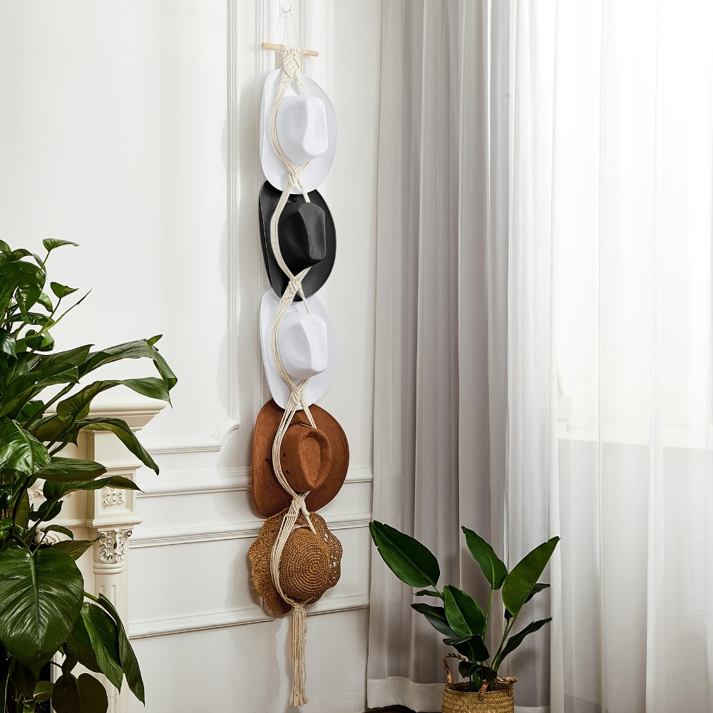Bohemian Macrame Hat Hanger Ha – Sun Hat Wide Brim recenzja i cena