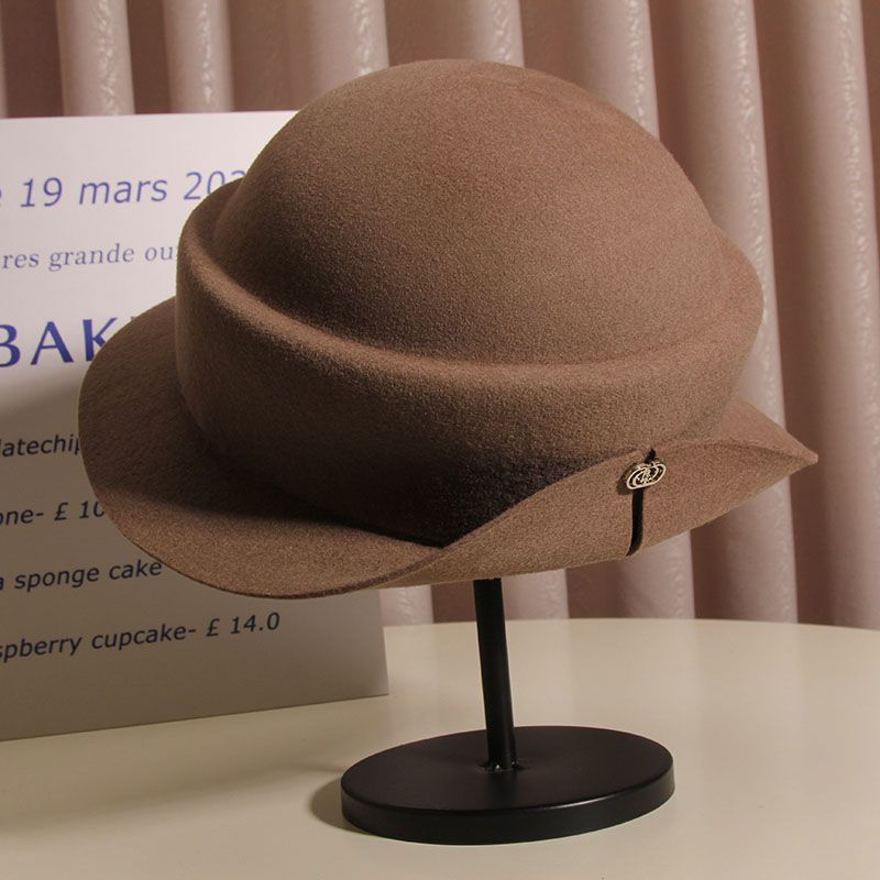 Wool Felt Sun Hats Round Top K – Fedora Hat Wool recenzja i cena