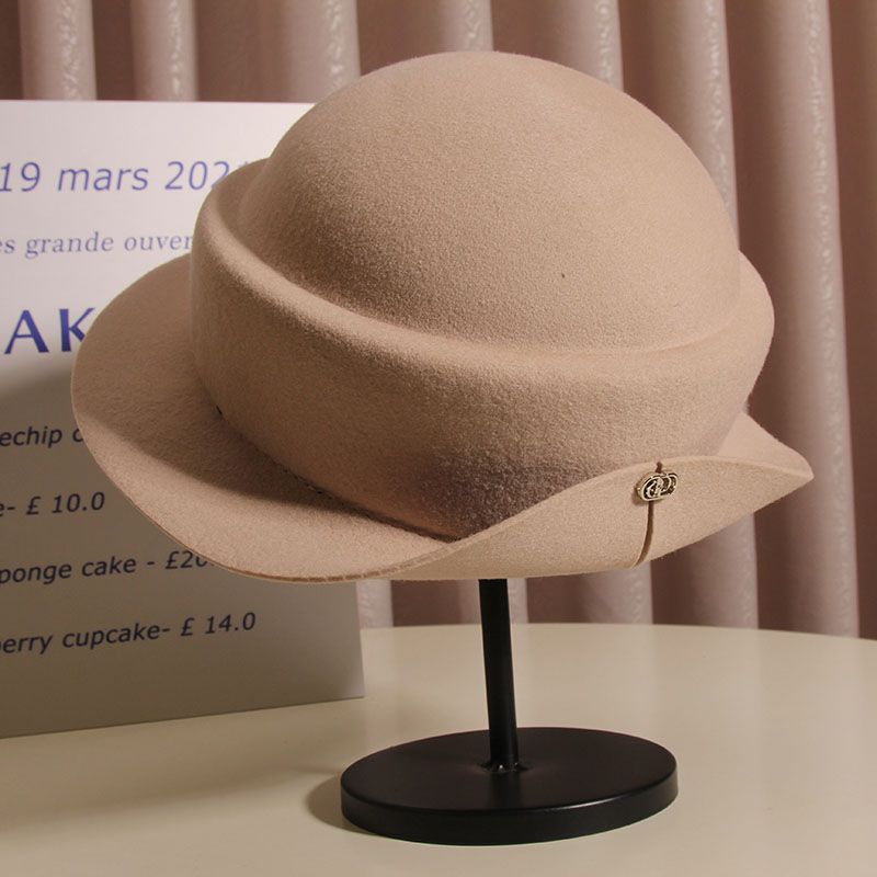 Wool Felt Sun Hats Round Top K – Fedora Hat Wool recenzja i cena