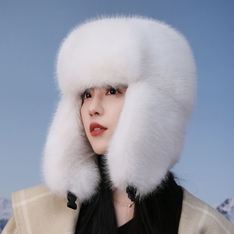 2025 New Winter Women Faux Fur – Trapper Hat Ear Flap recenzja i cena