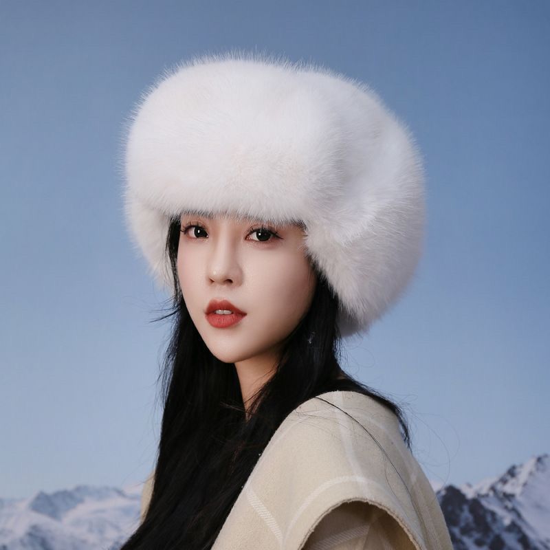 2025 New Winter Women Faux Fur – Trapper Hat Ear Flap recenzja i cena