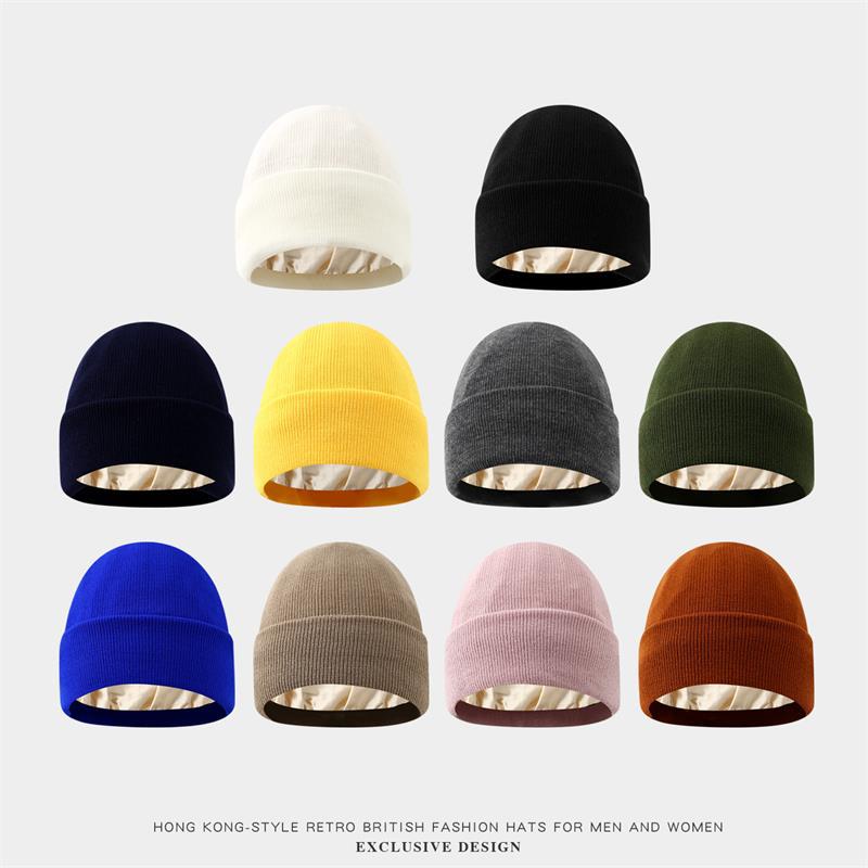 Unisex Satin Lined Anti Static – Beanie Cuffed Knit recenzja i cena