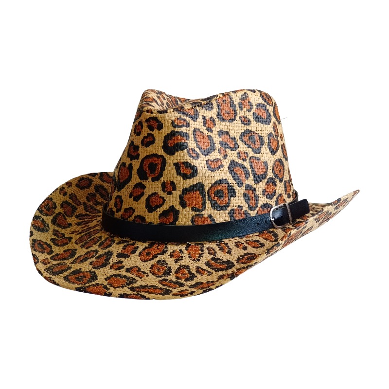 NEW Cowboy Hat Leopard print B – Cowboy Hat Straw recenzja i cena