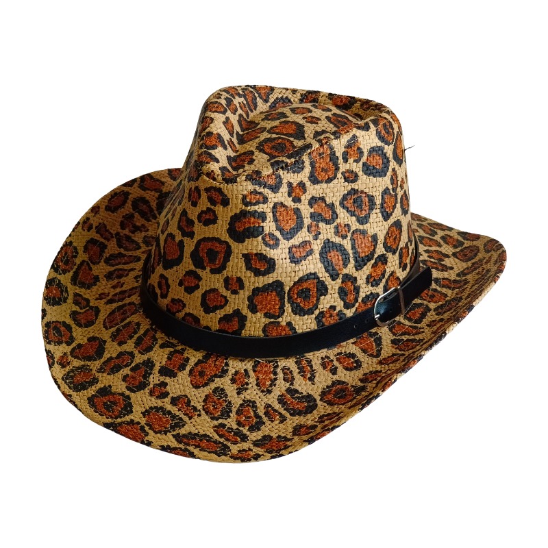 NEW Cowboy Hat Leopard print B – Cowboy Hat Straw recenzja i cena