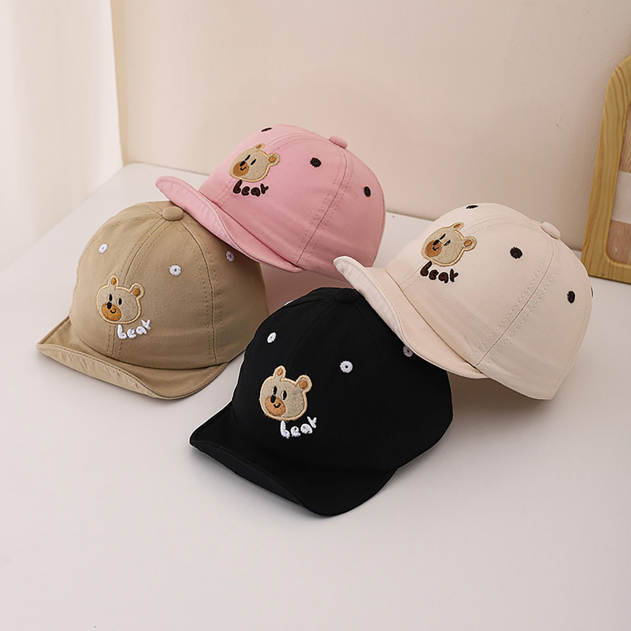 Cute Baby Peaked Hat Soft Brim – Visor Sun Hat recenzja i cena