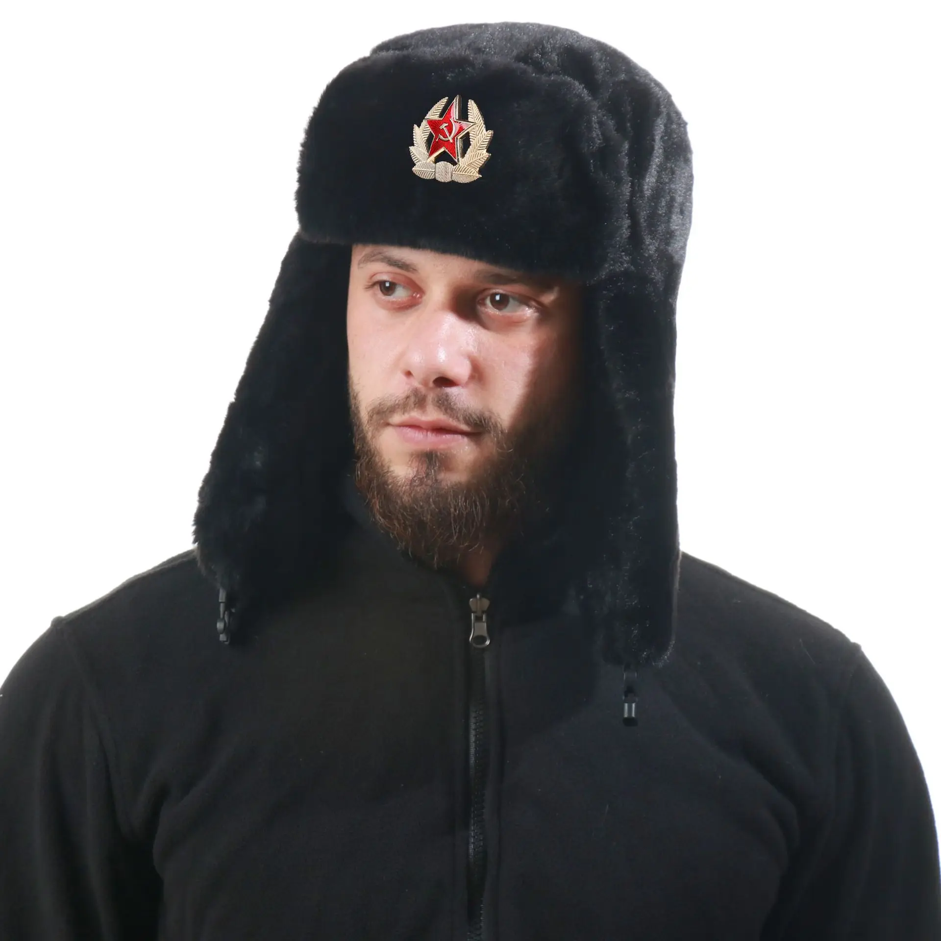 Soviet Badge Ushanka Men&Women – Trapper Hat Ear Flap recenzja i cena