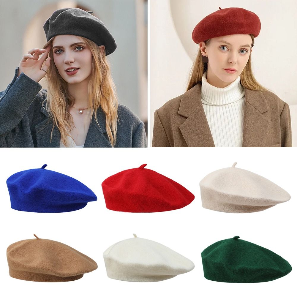 Fashion Warm Winter Wool Beret – Beret French Wool recenzja i cena