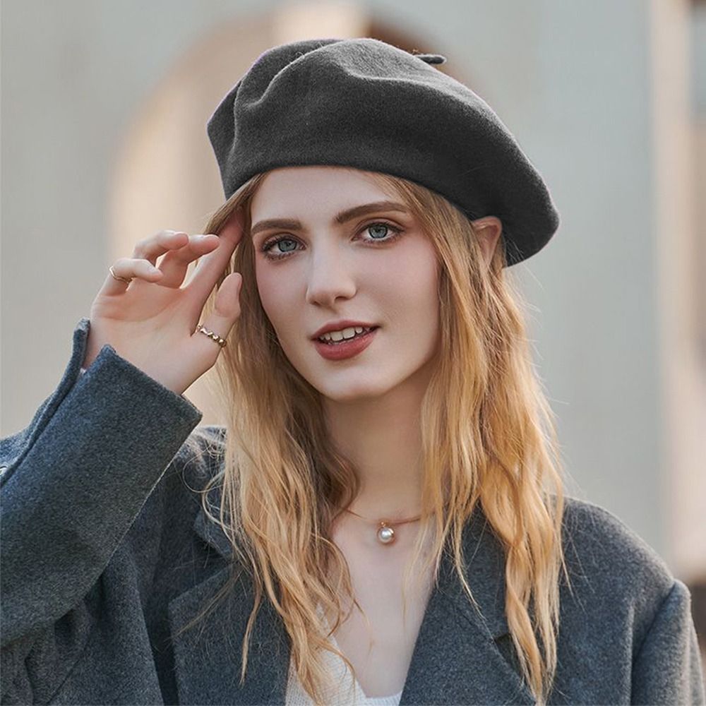 Fashion Warm Winter Wool Beret – Beret French Wool recenzja i cena