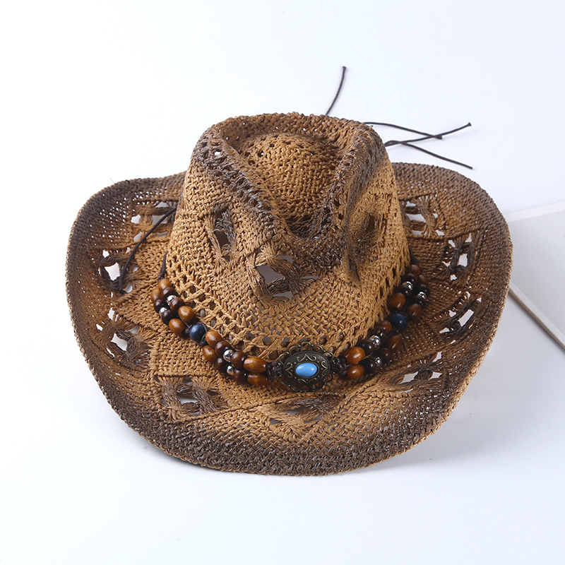 Spring and summer Spanish retr – Cowboy Hat Straw recenzja i cena