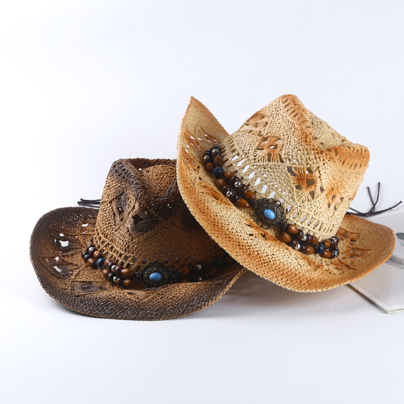 Spring and summer Spanish retr – Cowboy Hat Straw recenzja i cena