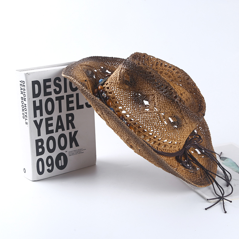 Spring and summer Spanish retr – Cowboy Hat Straw recenzja i cena