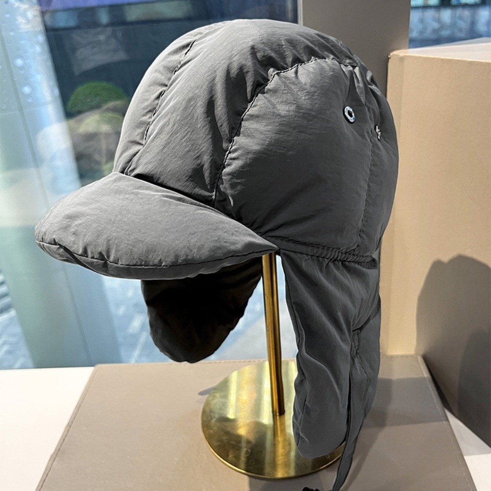 Solid Color Padded Bomber Hats – Trapper Hat Ear Flap recenzja i cena