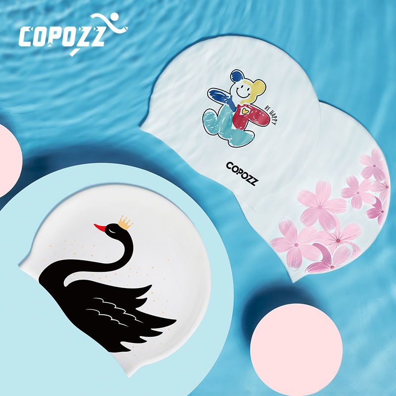Pattern Adult Swimming Caps Me – Swim Hat Silicone recenzja i cena