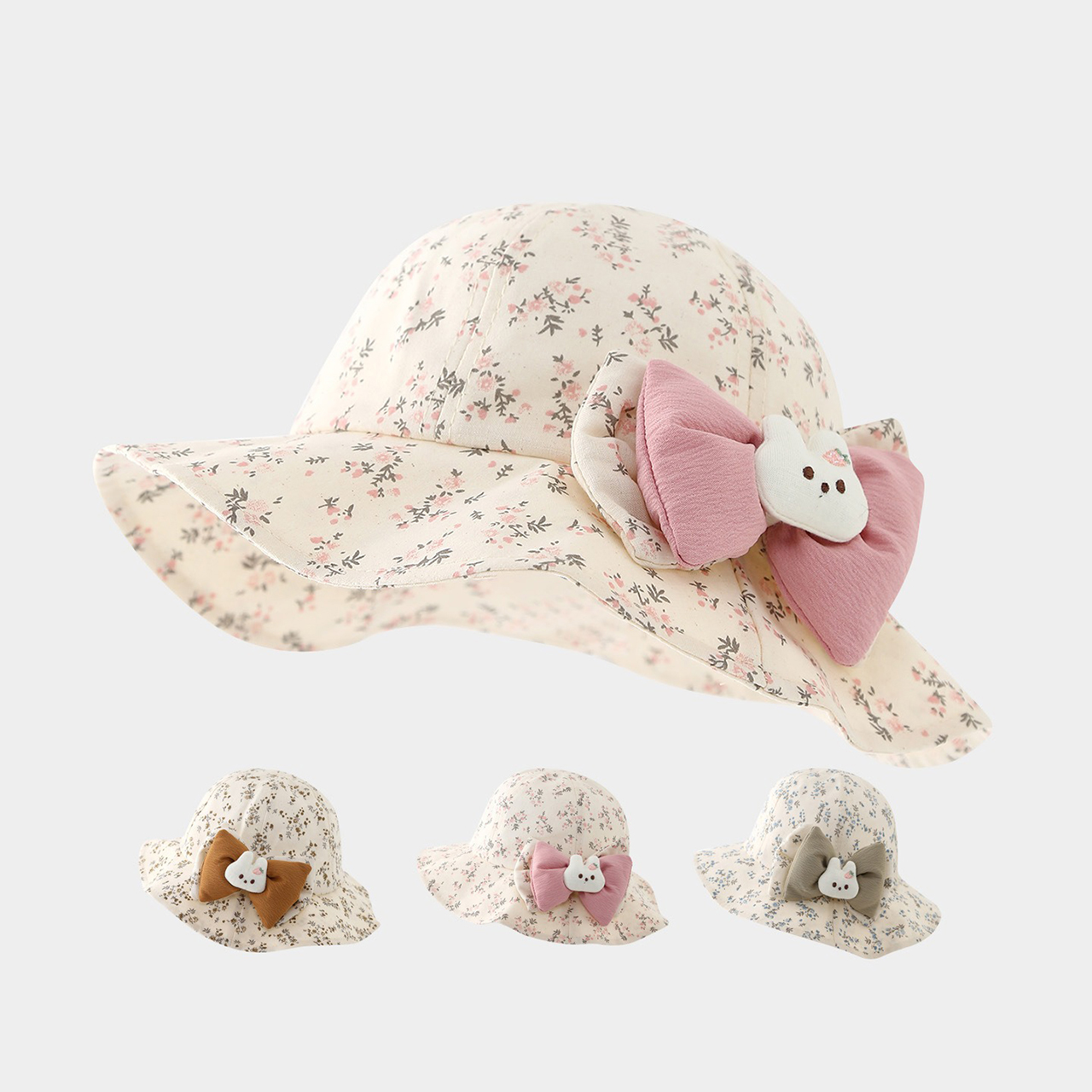 Baby Ruffle Brim Basin Cap Spr – Bucket Hat Cotton recenzja i cena