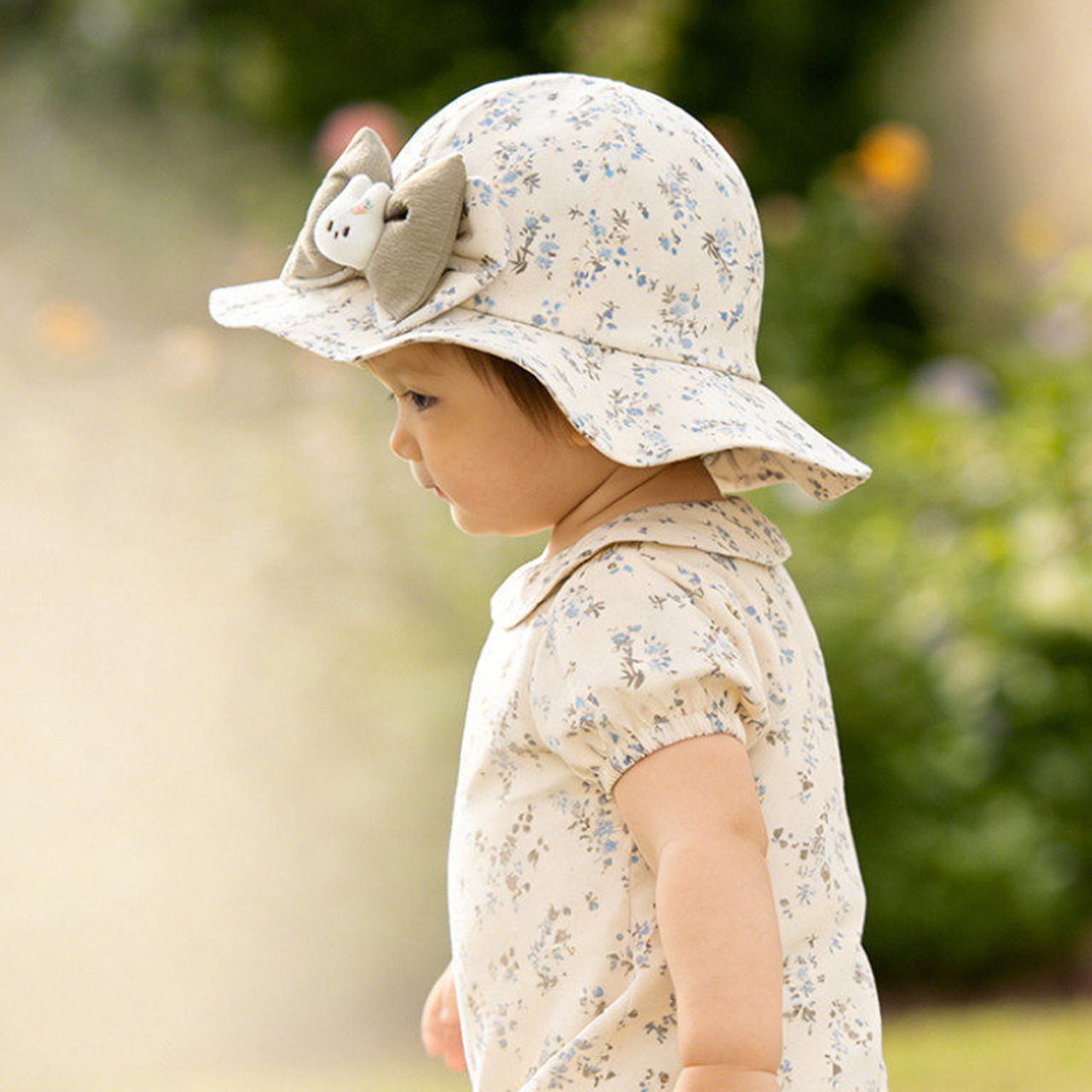 Baby Ruffle Brim Basin Cap Spr – Bucket Hat Cotton recenzja i cena