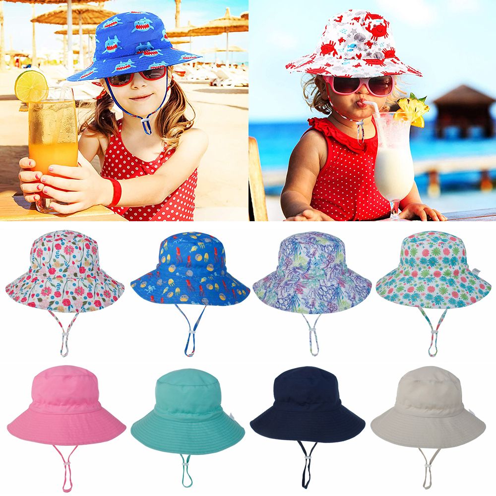 Summer Boys Girls Neck Ear Cov – Sun Hat Wide Brim recenzja i cena