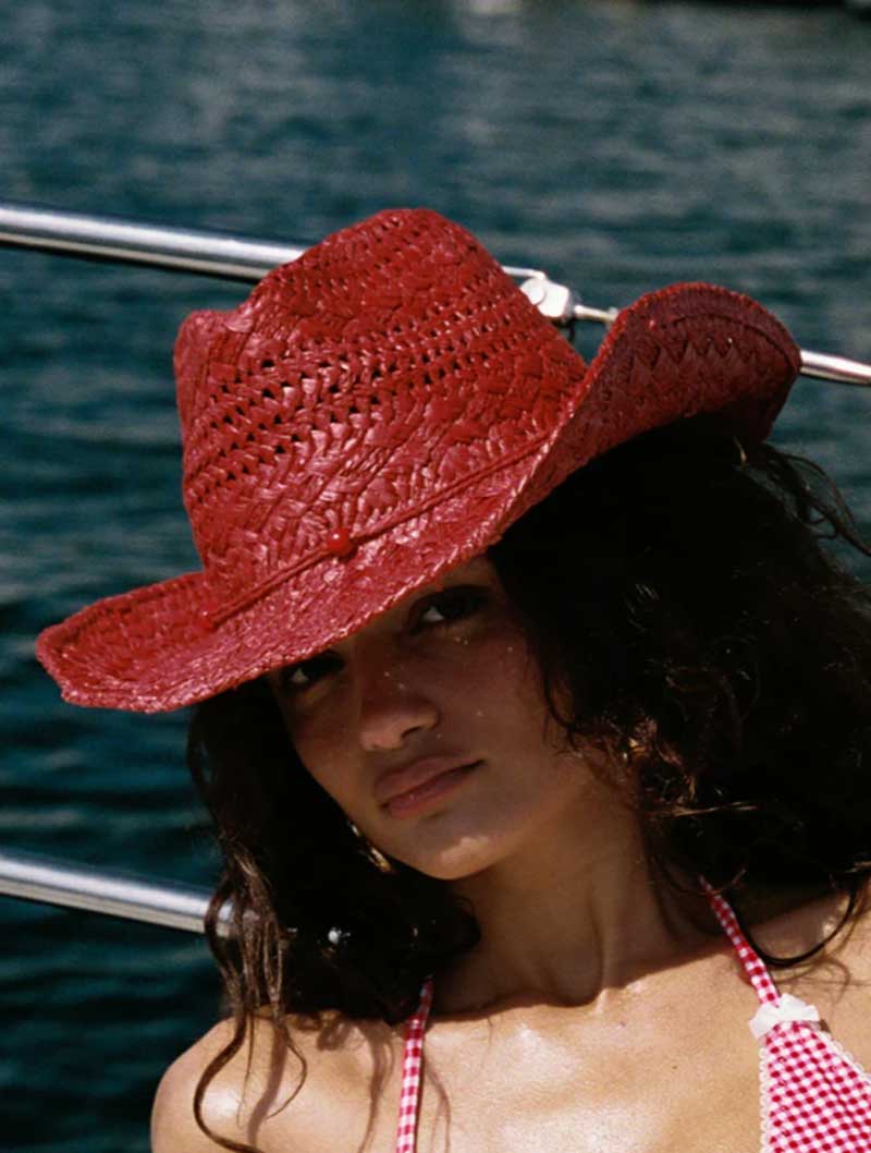 Cowboy hat red hand-painted su – Cowboy Hat Straw recenzja i cena