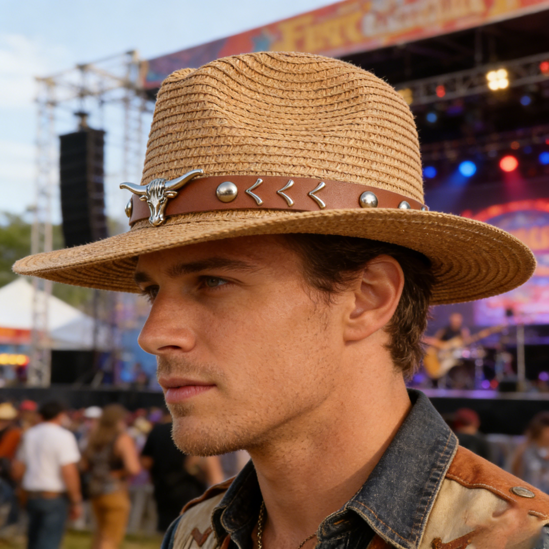 Vintage Straw Western Cowboy H – Cowboy Hat Straw recenzja i cena