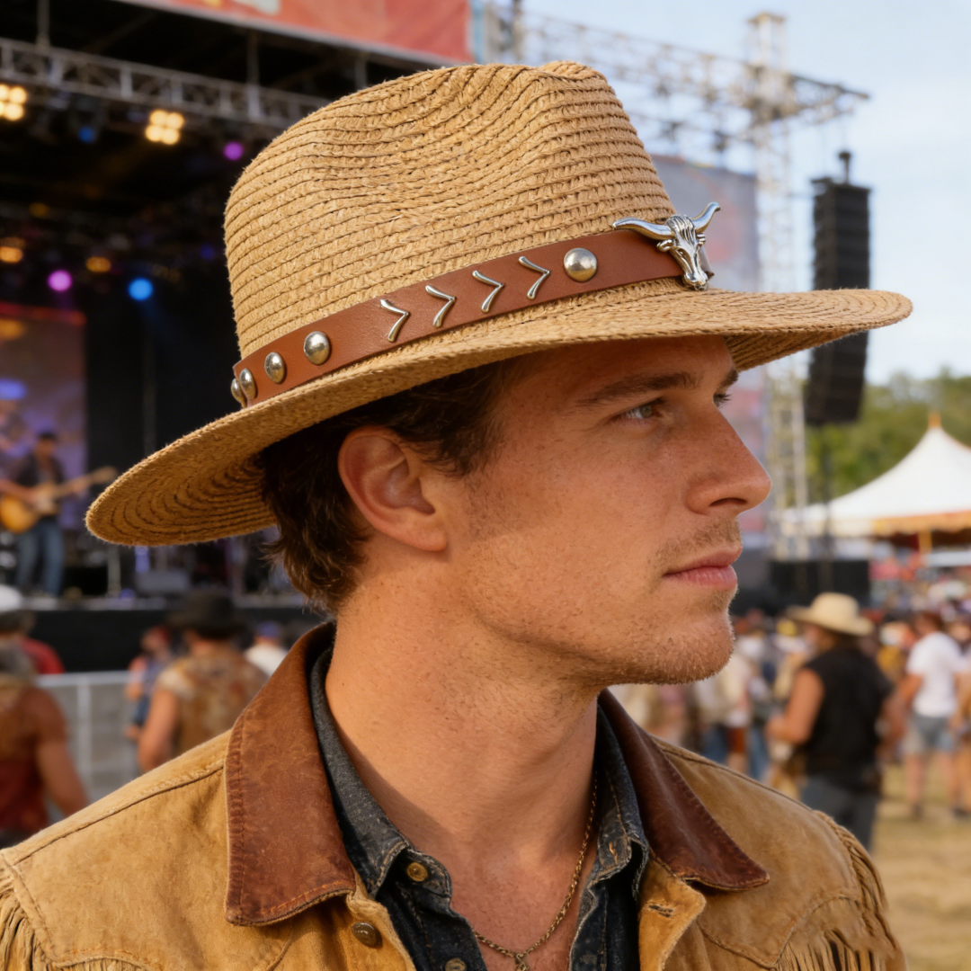 Vintage Straw Western Cowboy H – Cowboy Hat Straw recenzja i cena