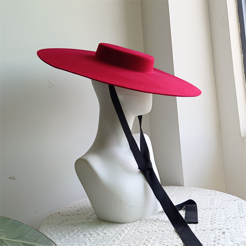 15cm WOOL wheat wide brim wool – Fedora Hat Wool recenzja i cena