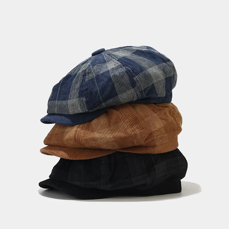 Corduroy Men Women Youth Boy G – Newsboy Cap Ivy recenzja i cena