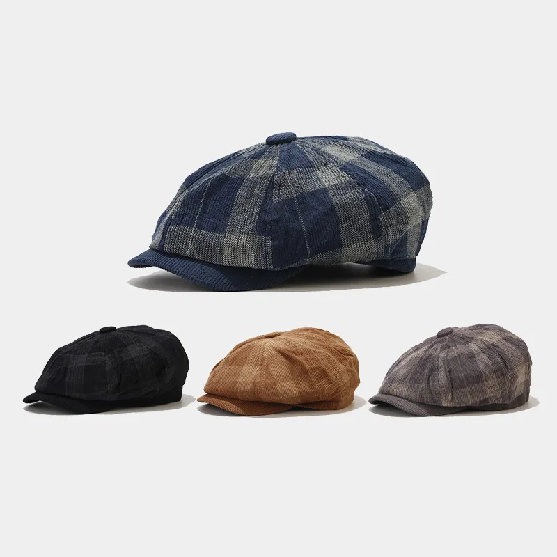 Corduroy Men Women Youth Boy G – Newsboy Cap Ivy recenzja i cena