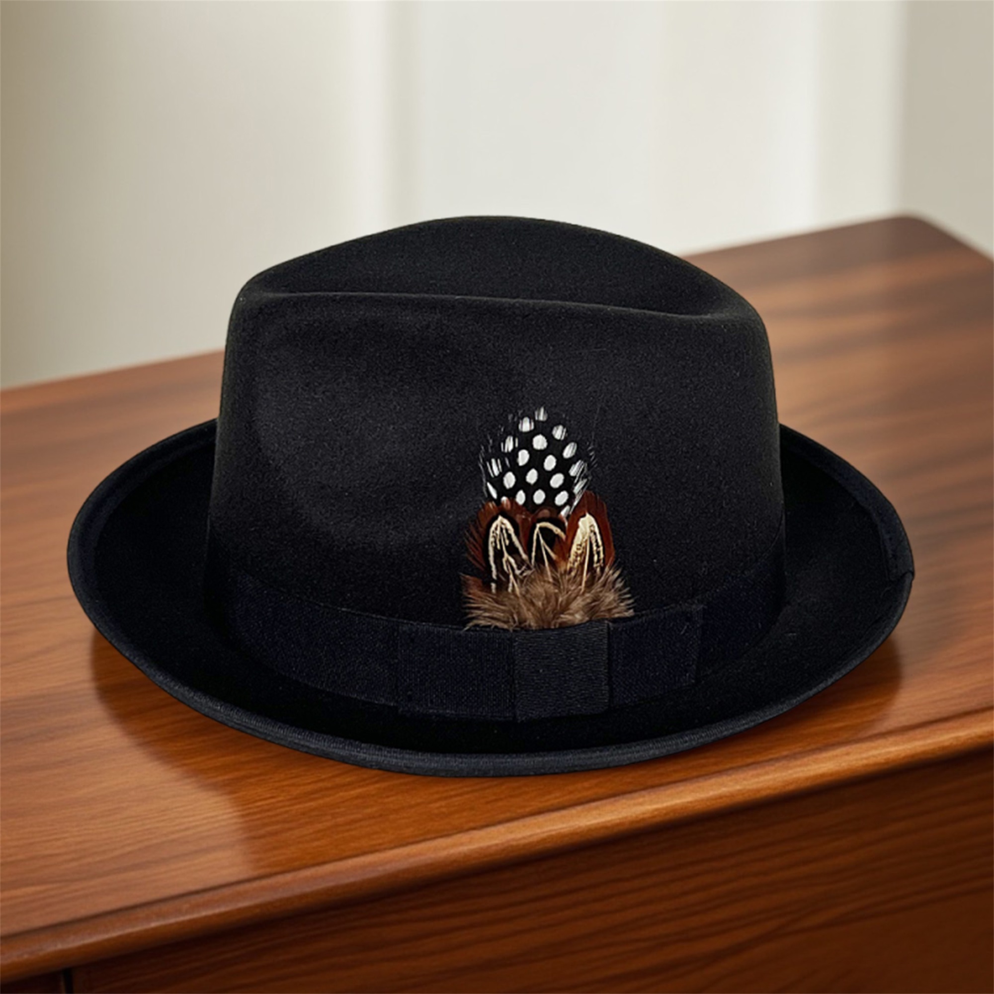 Vintage Style Wool Fedora Hat  – Fedora Hat Wool recenzja i cena
