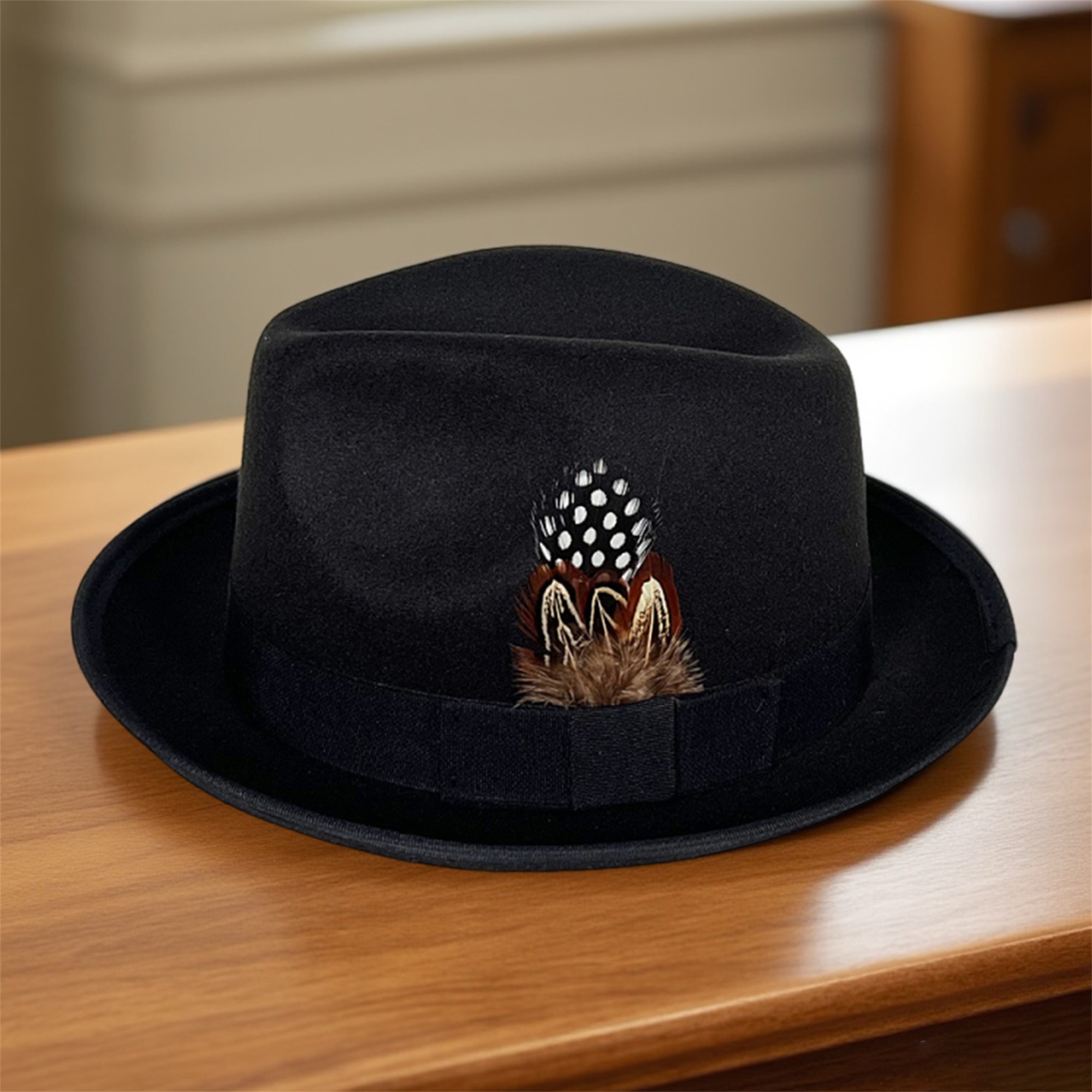 Vintage Style Wool Fedora Hat  – Fedora Hat Wool recenzja i cena