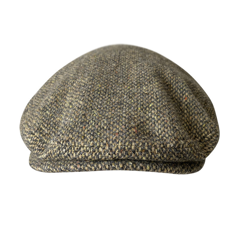 New Wool Flat Cap Men's Golf C – Newsboy Cap Ivy recenzja i cena