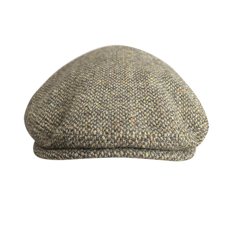 New Wool Flat Cap Men's Golf C – Newsboy Cap Ivy recenzja i cena