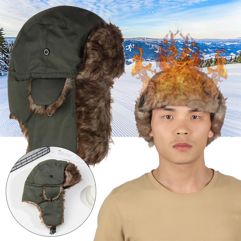 Warm Earflap Trapper Winter Ca – Trapper Hat Ear Flap recenzja i cena