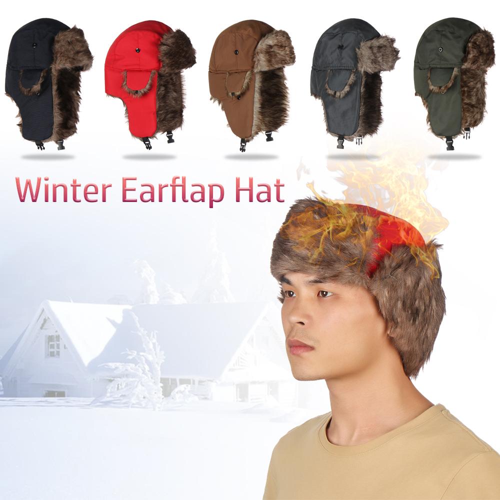 Warm Earflap Trapper Winter Ca – Trapper Hat Ear Flap recenzja i cena