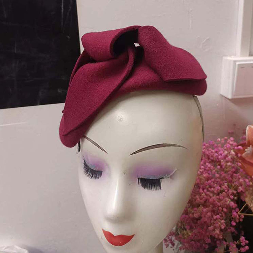 French Style Fascinator Hats T – Beret French Wool recenzja i cena