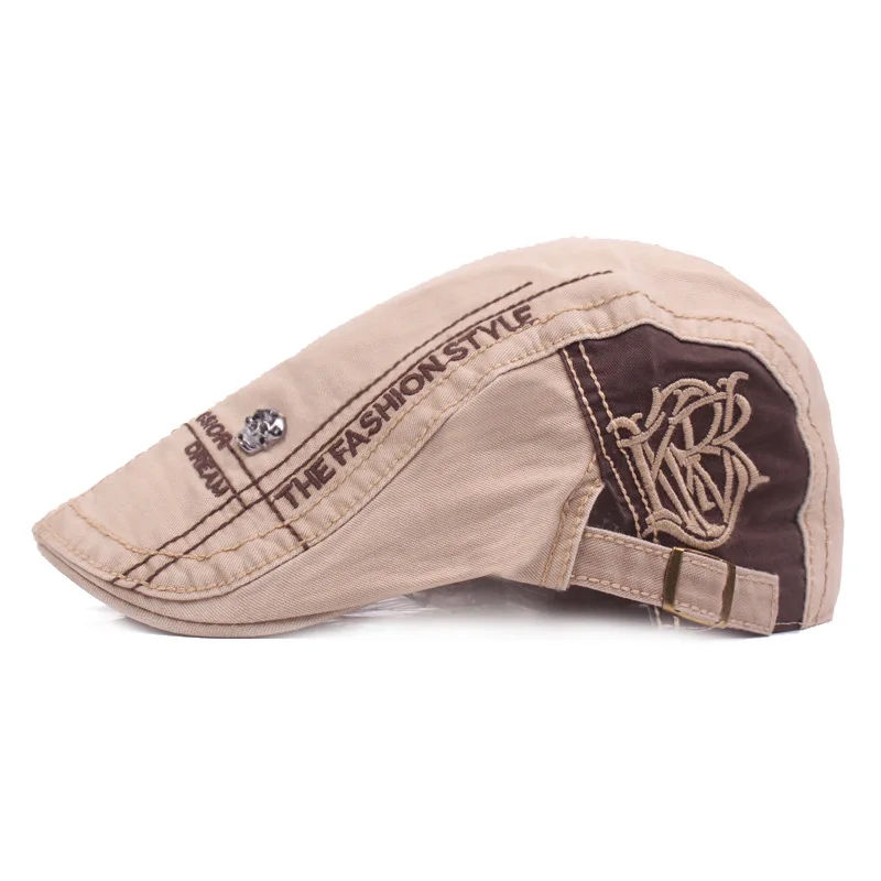 Fashion Letter Beret Hat Men S – Newsboy Cap Ivy recenzja i cena
