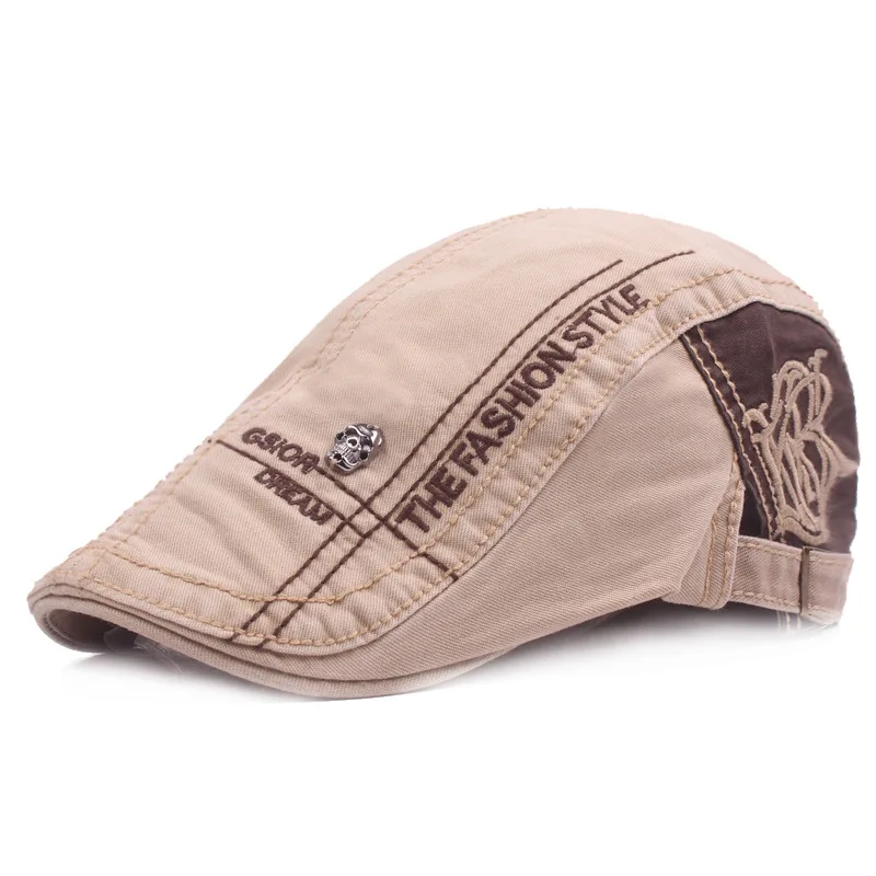 Fashion Letter Beret Hat Men S – Newsboy Cap Ivy recenzja i cena