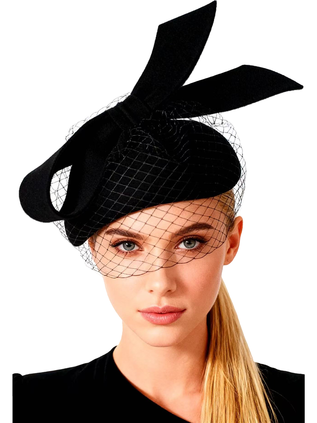 French White Beret Fascinator  – Beret French Wool recenzja i cena