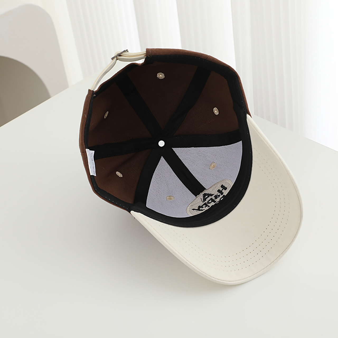 Letter Patchwork Baseball Cap  – Visor Sun Hat recenzja i cena