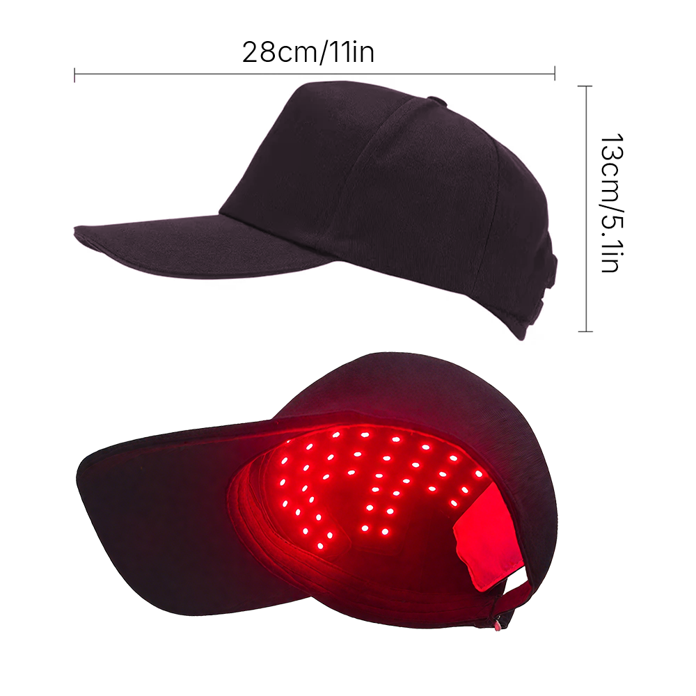 660nm&850nm Red Light Therapy  – Snapback Hat Flat recenzja i cena