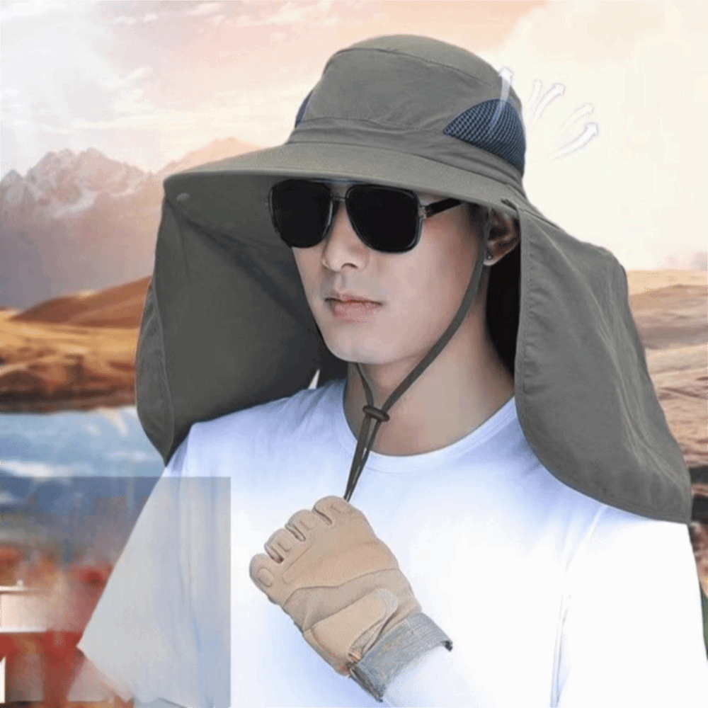 Breathable Cloth Men Sun Hat N – Bucket Hat Cotton recenzja i cena